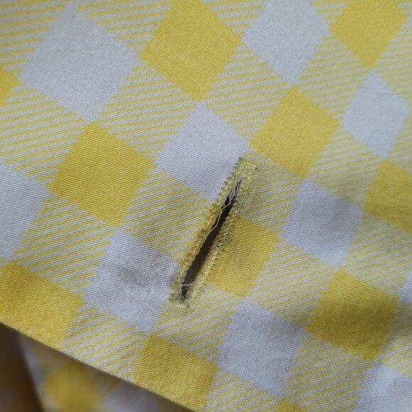 Marina Sitbon for Kamosho Paris Yellow Gingham Cropped Jacket 1980s Vintage - Picture 8 of 16